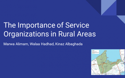 The Importance of Service Organizations in Rural Areas